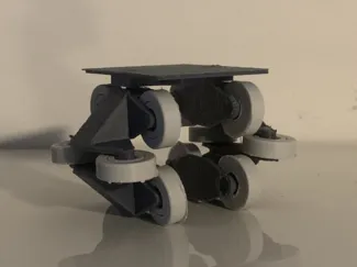 Fully Printed Roller Coaster Car