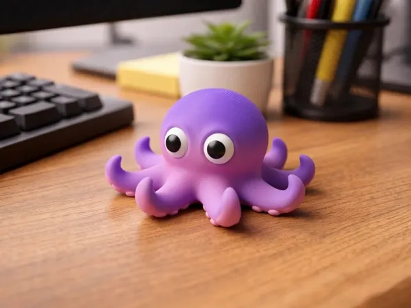 Petit poulpe mignon