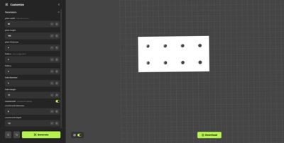 Customizable Mending Plate