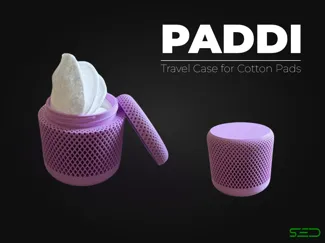 PADDI – Travel Case for Cotton Pads (up to Ø66 mm)