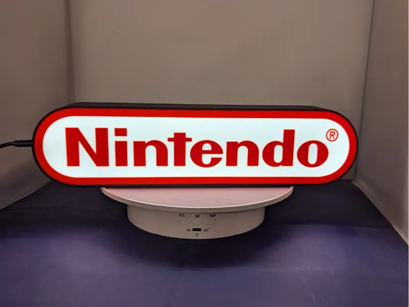 Nintendo Logo Lightbox