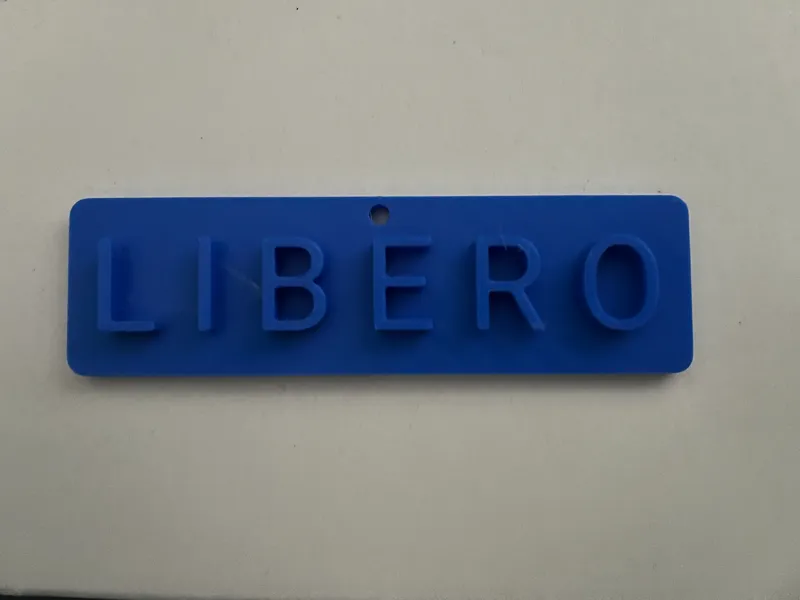 Cartello LIBERO