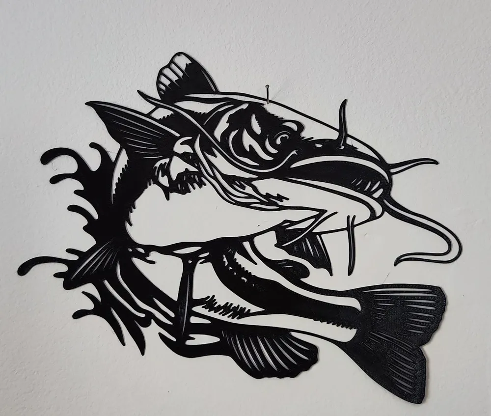 Wall Art Cat-Fish by capek.jaroslav - MakerWorld