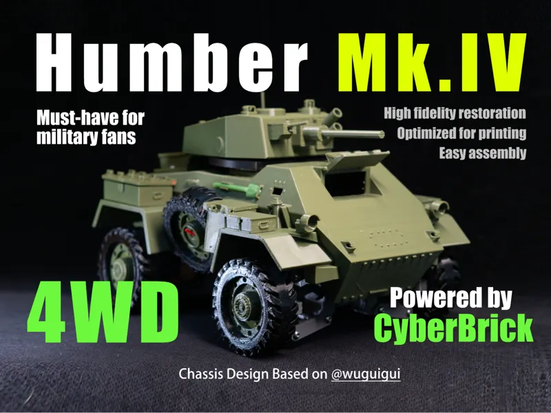 Humber Mk.IV-RC Body-based on wuguigui