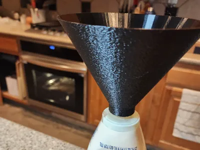 Squeezy bottle refiller-Wide mouth