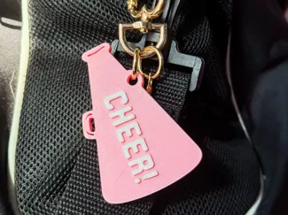 Cheer! Megaphone NFC Keychain 
