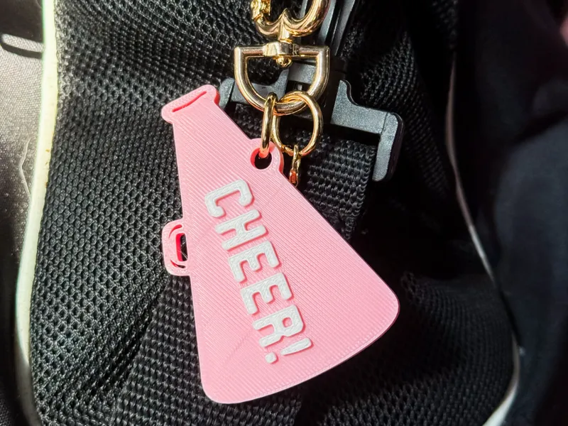 Cheer! Megaphone NFC Keychain 