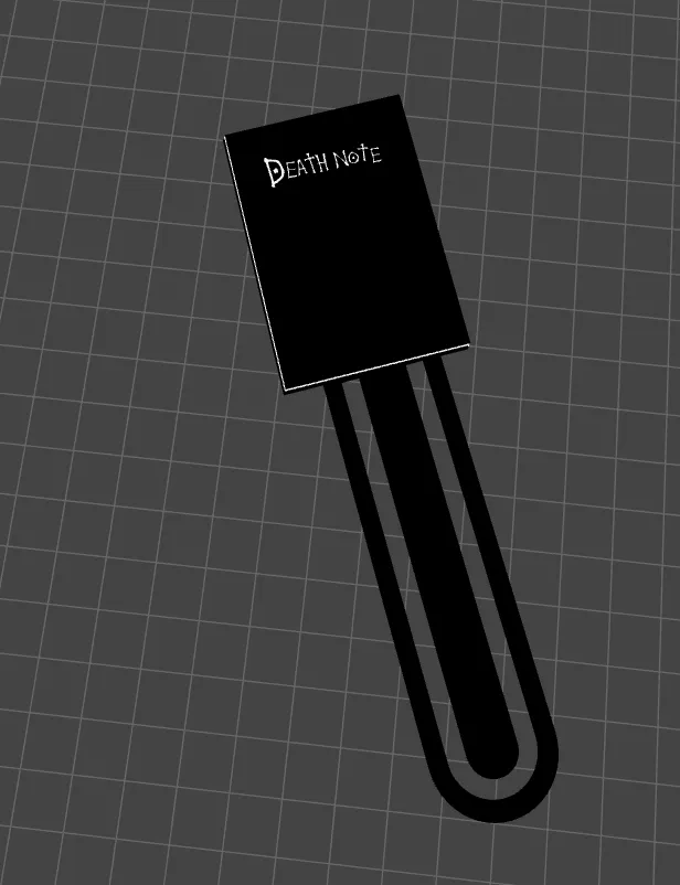 death note bookmark