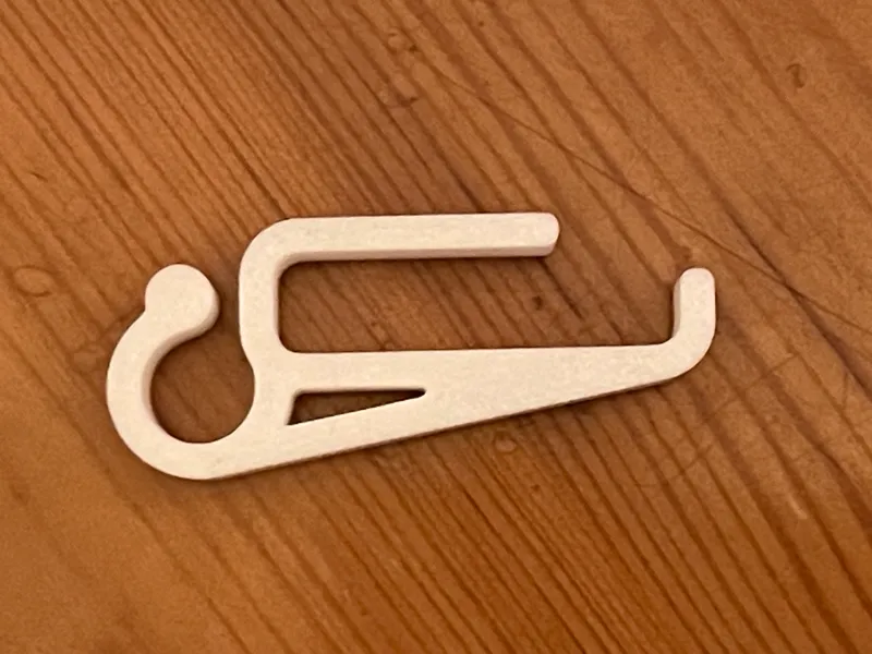 PVC Fascia board Christmas Holiday Light Hook