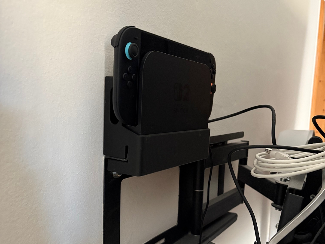 Nintendo Switch 1 & 2 - TV-Wandhalterung