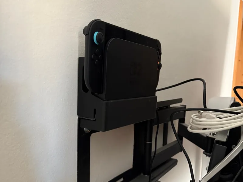 Nintendo Switch 1 & 2 - TV-Wandhalterung