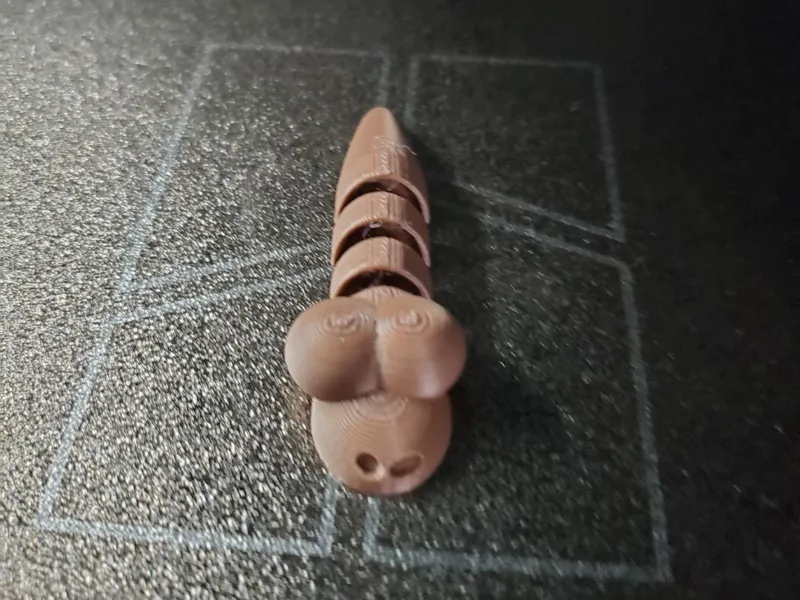 cute articulated baby snake by TurtleDude