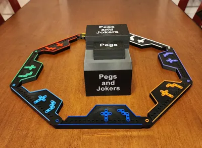 Travel Size Pegs and Jokers