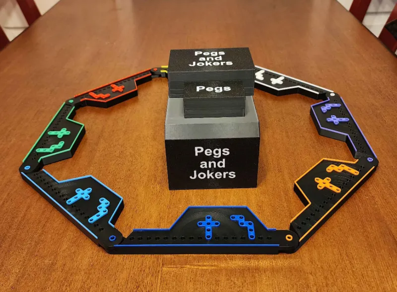 Travel Size Pegs and Jokers