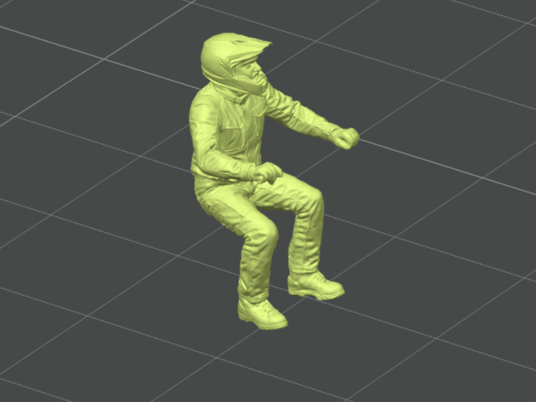 Motorcyclist for Motorbike Models