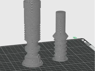 80% Scale Pool Noodle Light Saber with Screw Pin