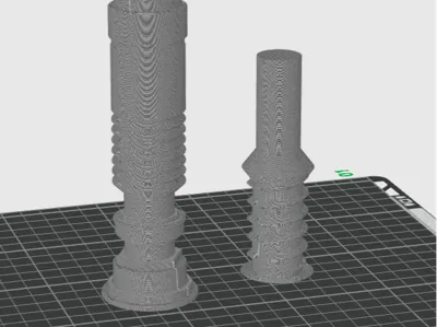 80% Scale Pool Noodle Light Saber with Screw Pin
