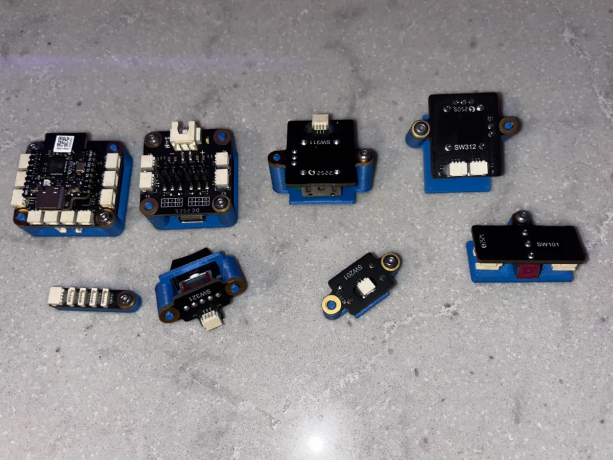 Gabarit de référence pour électronique modulaire