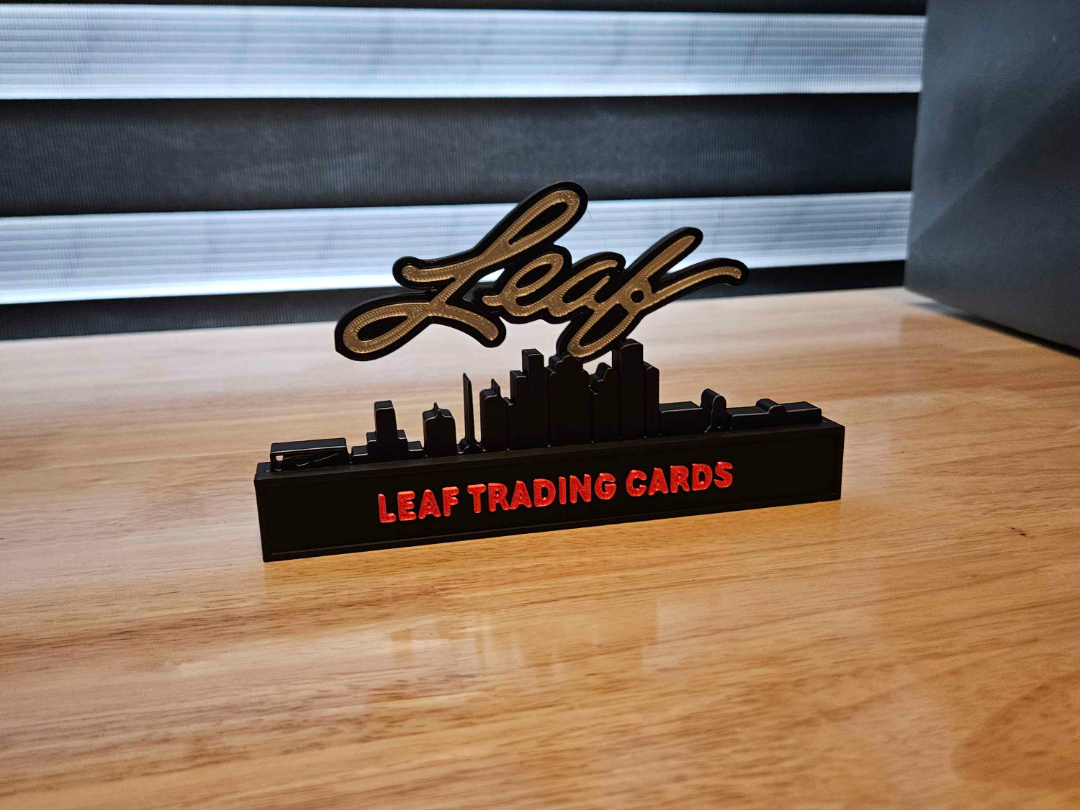 Leaf Trading cards display