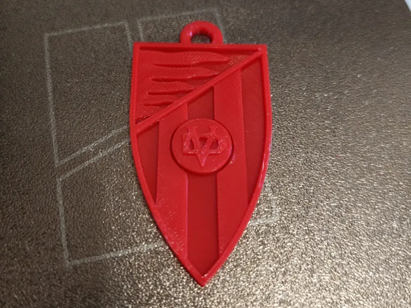 Old Real Valladolid CF Shield Keychain
