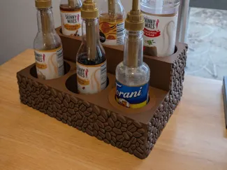 Modular Coffee Syrup Stand