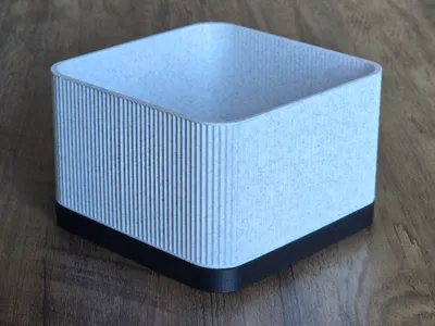 Small Square Planter With Drip Tray