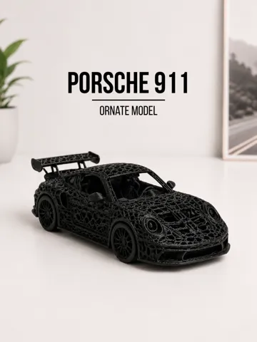 Figura decorativa: Porsche 911 - ornate model — vista de referencia 2