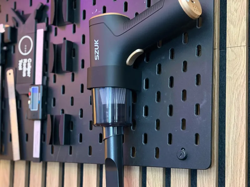 IKEA Skadis Holder for SZUK Mini Vacuum Cleaner