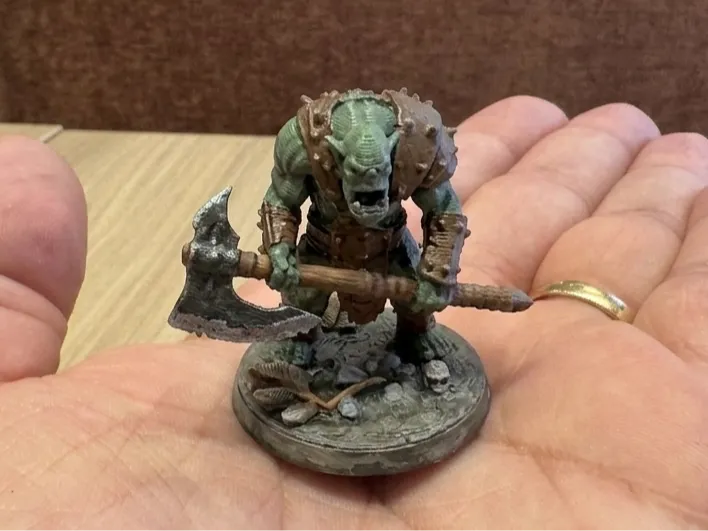 Orc Reaver D&D: The Breach Took Him First (55mm)
