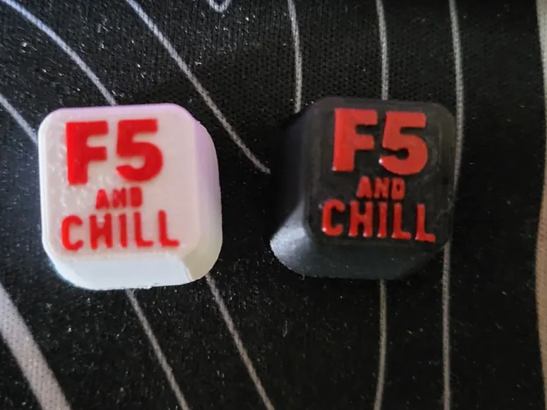 F5andChill.blog mechanical keyboard keycap