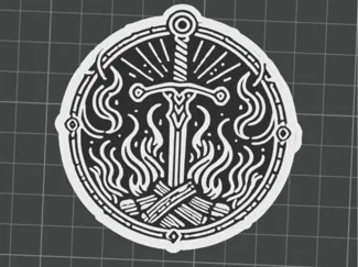 Dark Souls KeyChain coaster