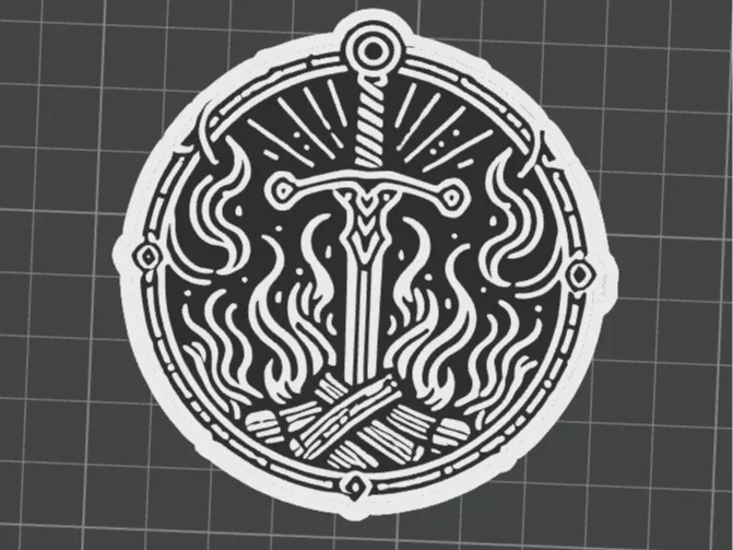 Dark Souls KeyChain coaster