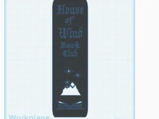 House of Wind Book Club Bookmark