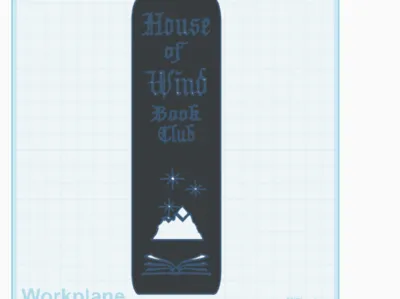 House of Wind Book Club Bookmark