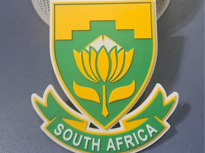 SOUTH AFRICA 3D LOGO 180MM V2 SERIES