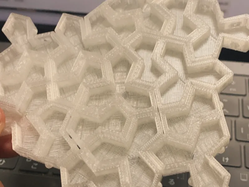 Spectre Tile with protrusions and indentations