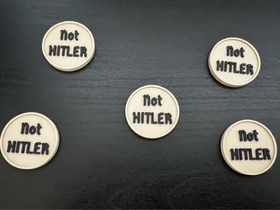 Secret Hitler - Not Hitler Coins