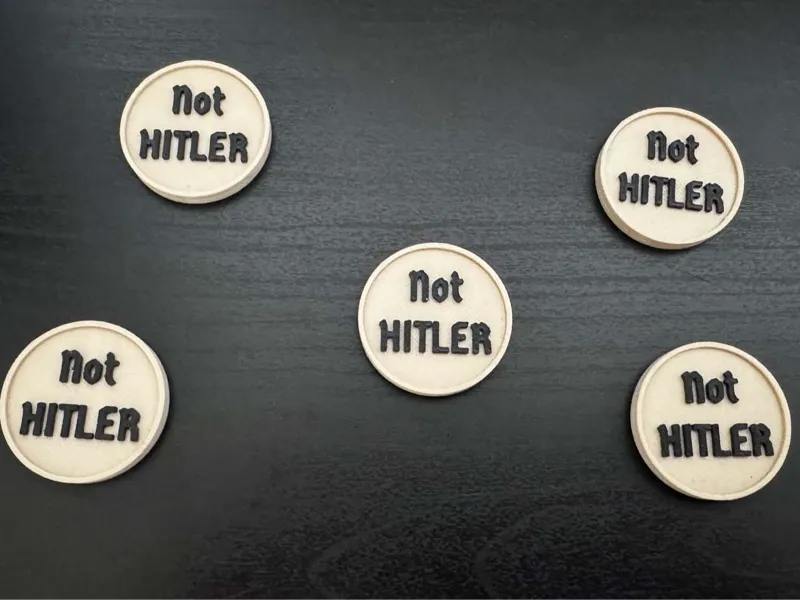 Secret Hitler - Not Hitler Coins