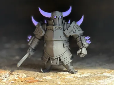 Pekka Boneco Pekka Clash Royale 20cm Colecionável 3d | Parcelamento sem