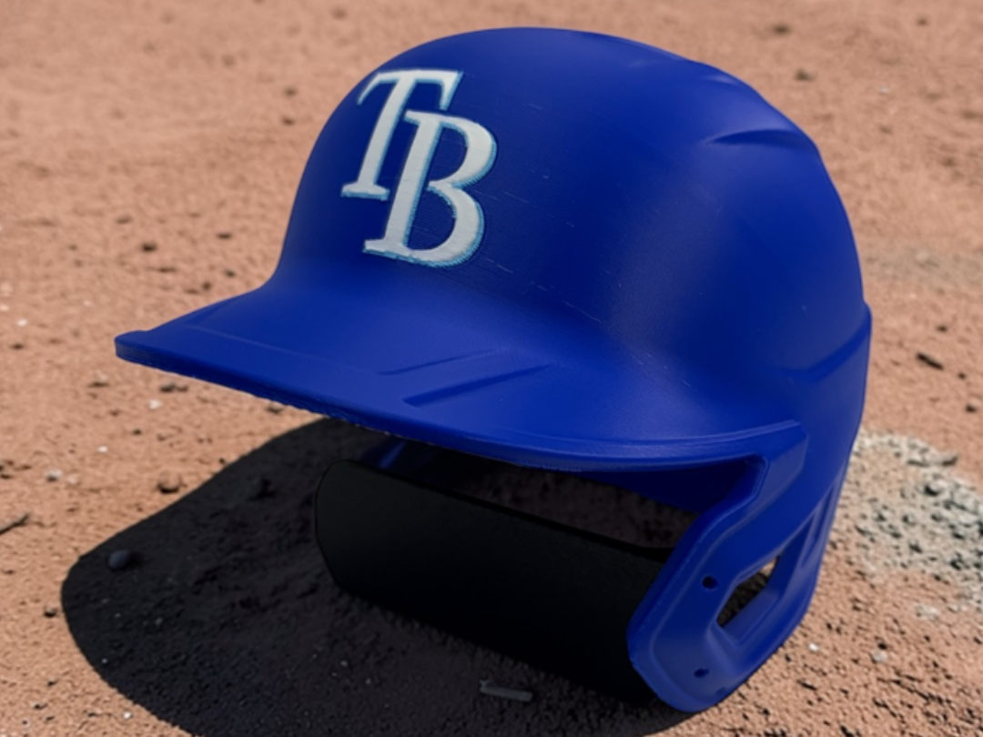 Tampa Bay Rays Baseball Helmet