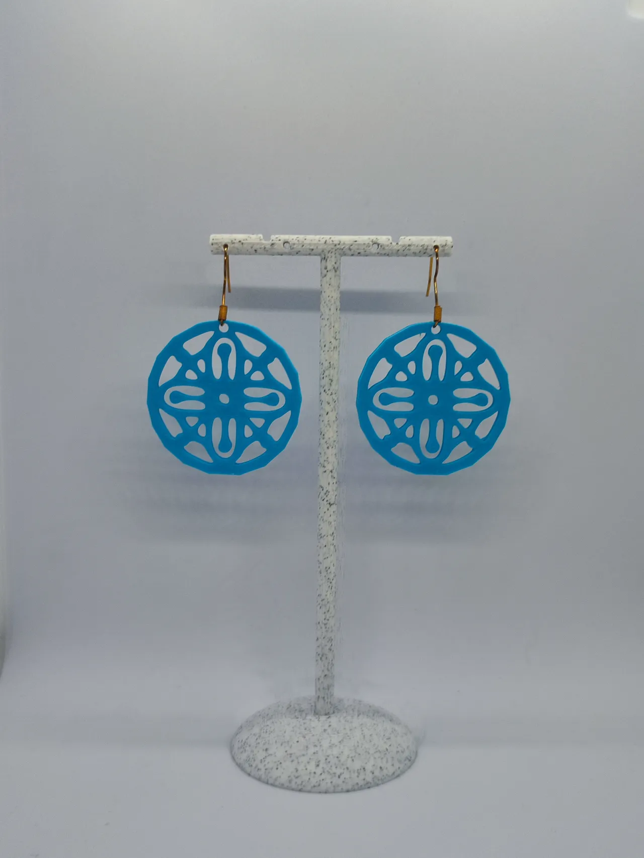 Aretes Mandala de Cuatro Puntos view 2