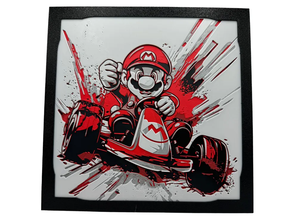 Mario Kart - Hueforge