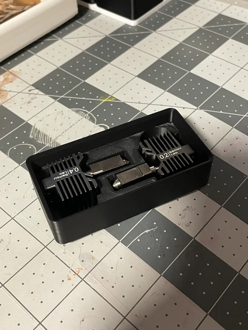 Gridfinity Bambu Lab X1/P1 Nozzle/Hotend Holder