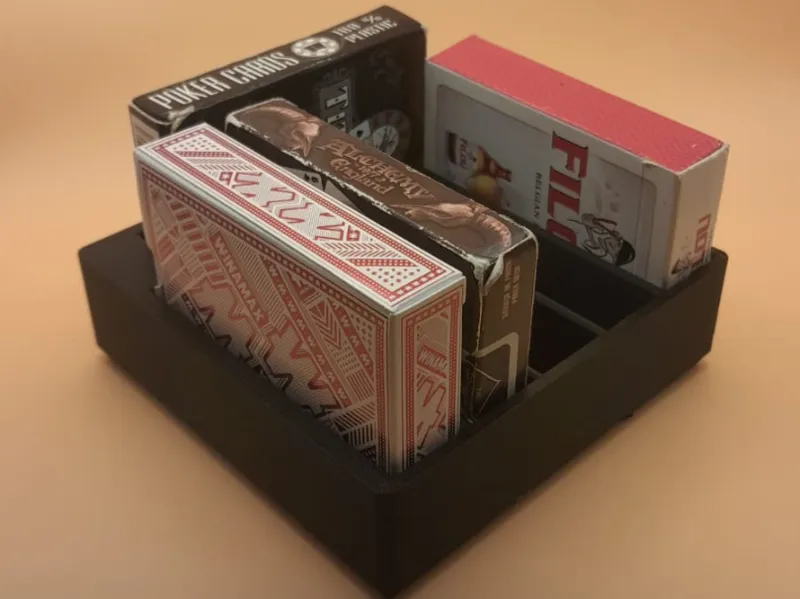 Deck holder gridfinity