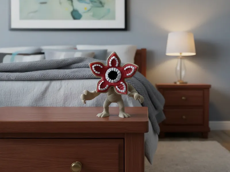 Demogorgon - Stranger Things - 4 Plate no AMS