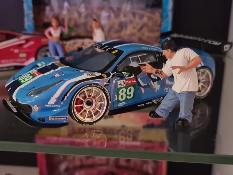 dummy mini-Z Racing Car Ground