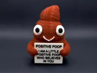 POSITIVE POOP - 0.2mm layer, 2 walls, 5% infill