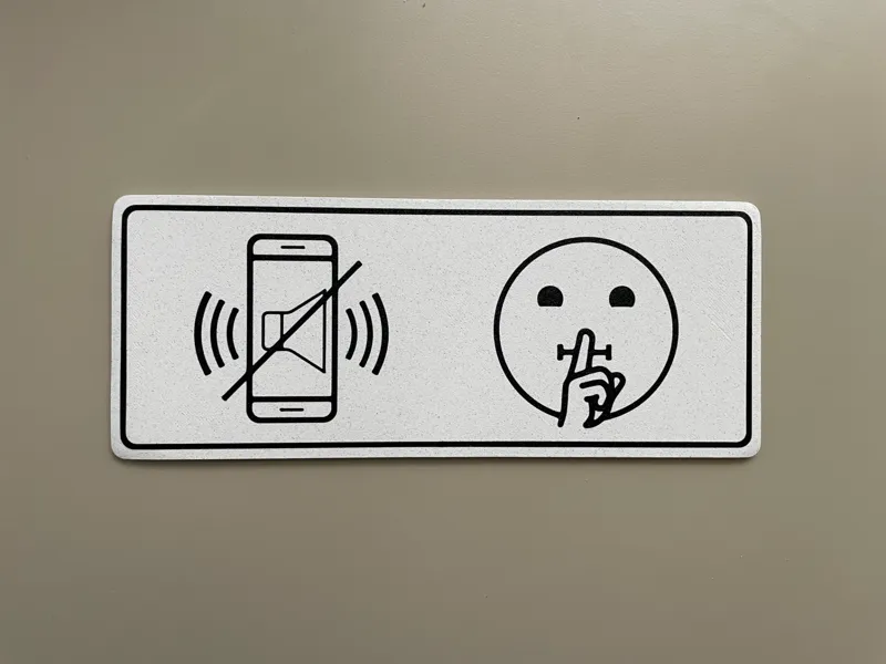 Quiet, please