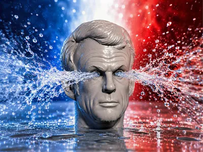 Macron Anti Stress Ball & Water Squirter (TPU!)