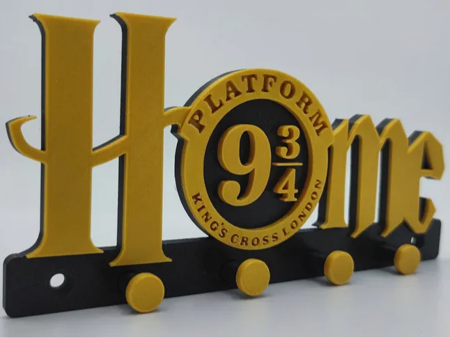 Harry Potter Key Board Home Lettering Track 9 3/4